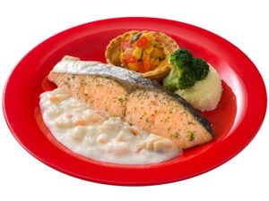 Queen of Hearts Banquet Hall - Oven Baked Salmon